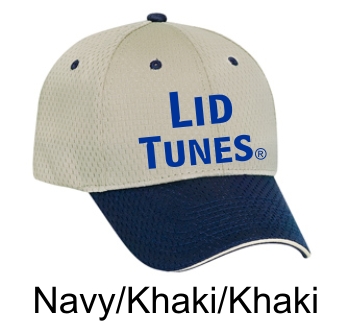 Lid Tunes Pro Mesh Sandwich Visor Cap